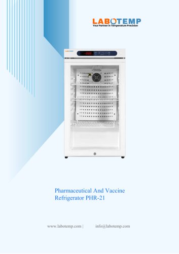 Pharmaceutical And Vaccine Refrigerator PHR-21