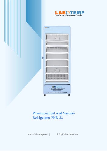 Pharmaceutical And Vaccine Refrigerator PHR-22