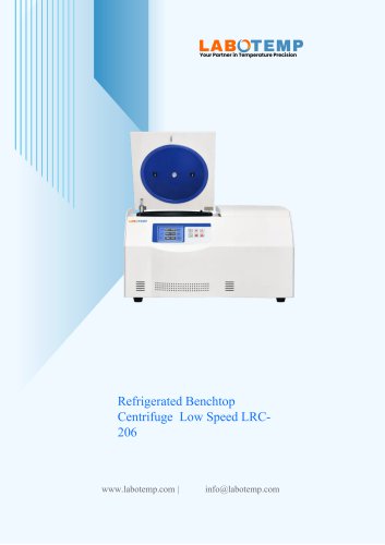 Refrigerated Benchtop Centrifuge &ndash; Low Speed LRC-206