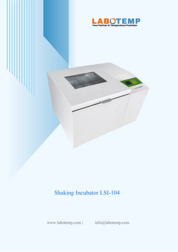 Shaking Incubator LSI-104