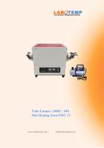 Tube Furnace 1400°C | 440 Mm Heating Zone FMT-12