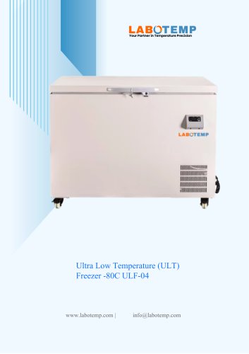 Ultra Low Temperature (ULT) Freezer -80&deg;C ULF-04