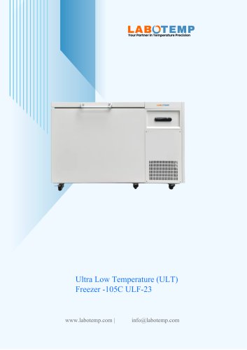 Ultra Low Temperature (ULT) Freezer -86&deg;C ULF-23