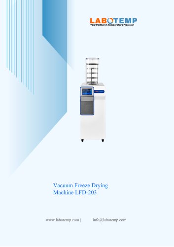 Vacuum Freeze Drying Machine LFD-203