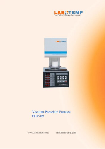 Vacuum Porcelain Furnace FDV-09