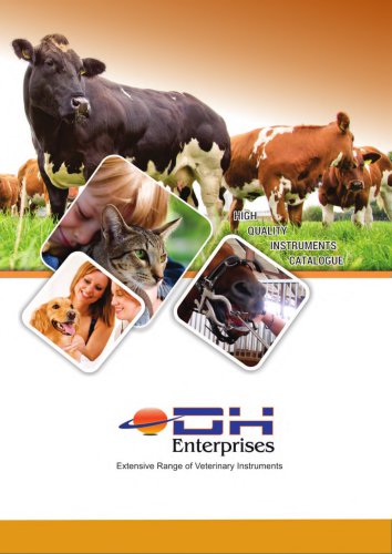 Extensive Range of Veterinary Instruments