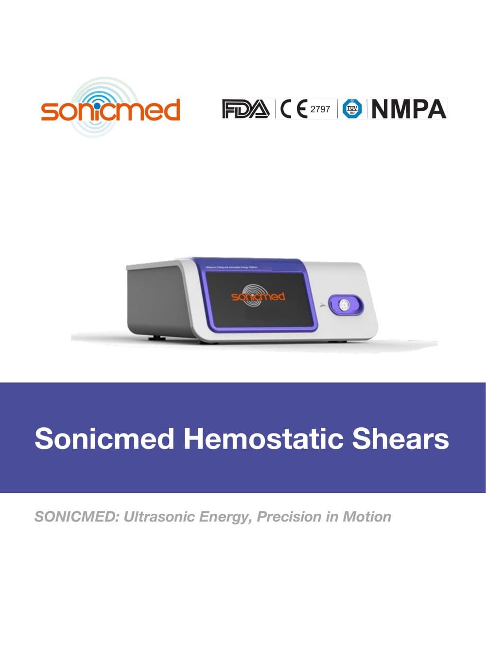 SONICMED Hemostatic Shears-UCHP1008 - Sonicmed