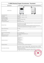 Y-509W  Five Liter Oxygen Concentrator 