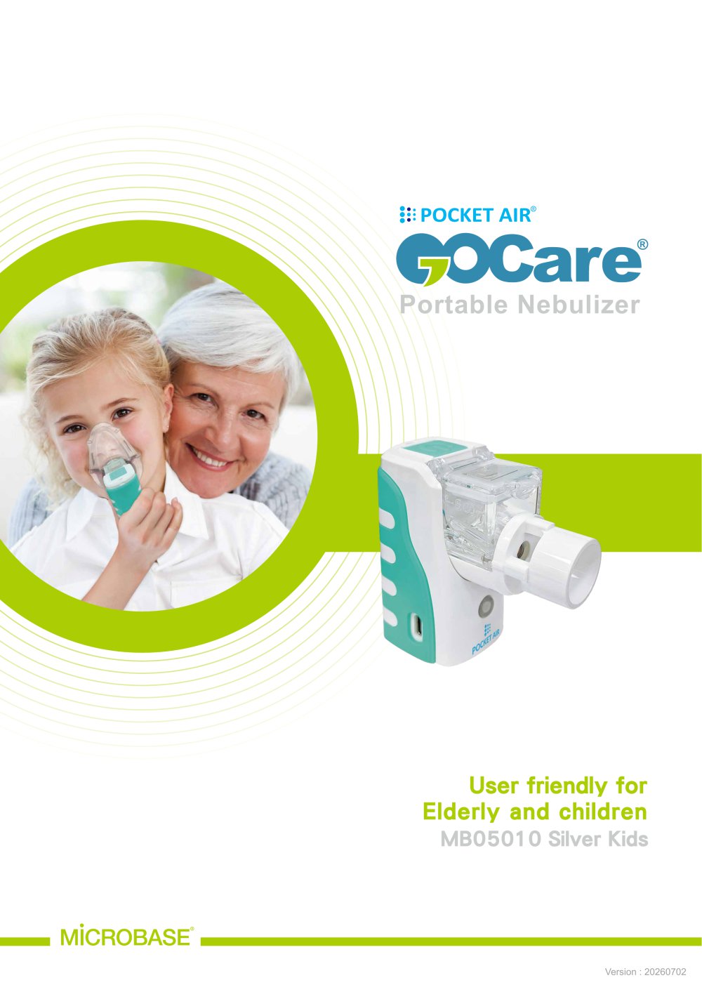 (Type-C) GOCare MB05010 Silver Kids - MicroBase Technology Corp.
