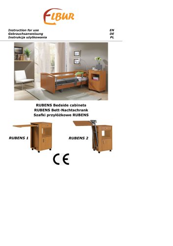 Instruction for Use of Rubens 1, 2