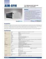 AIM-89H Medical-Grade Tablet - Datasheet