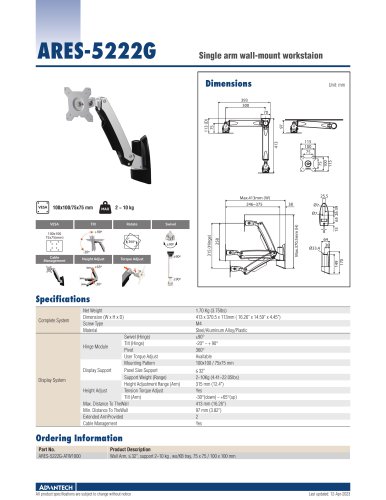 ARES-5 Series - Datasheet