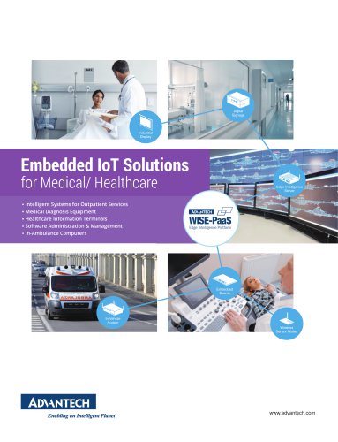 Embedded IoT Solutions for Medical/Healthcare