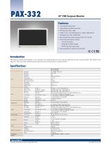 PAX-332 FHD Surgical Monitor - Datasheet