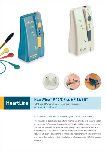 HeartView™ P-12/8 Plus & P-12/8 BT