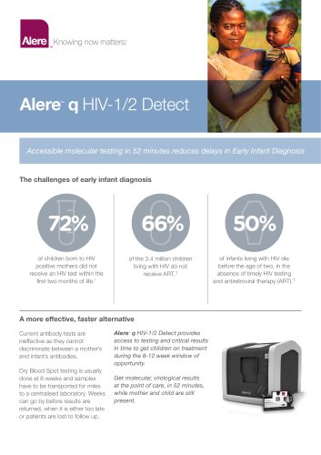 Alere™ q HIV-1/2 Detect