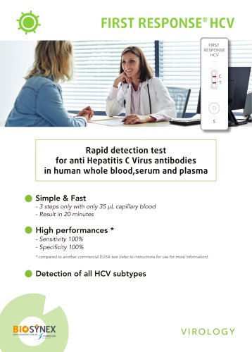 FIRST RESPONSE® HCV