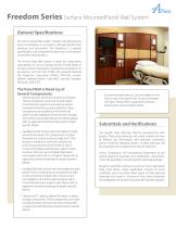 Freedom Series Surface MountedPanel Wall System