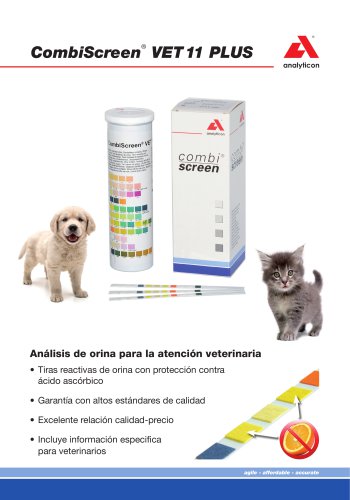 CombiScreen® VET 11 PLUS