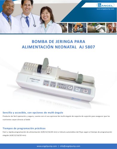 Syringe pump AJ 5807 - ES