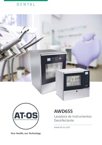 AWD655 Dental Lavadora de Instrumentos Desinfectante
