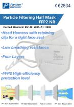 FFP2 Cup shaped Safety Mask KFR-2 Particulate Respirator Catalogue