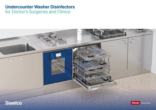 Undercounter Washer Disinfectors