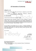 InBody 120 EC Declaration of Conformity