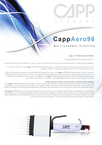 CappAero multichannel