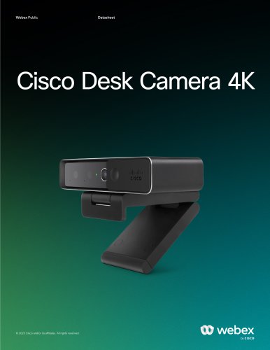 Cisco Desk Camera 4K