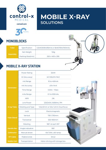 Mobile X-ray solutions