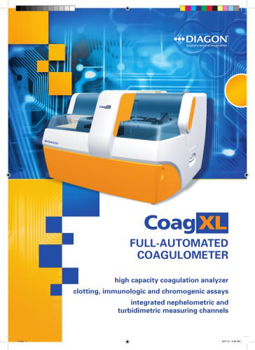 CoagXL - Automatic Coagulation Analyzer