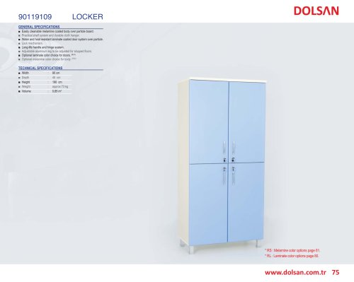 90119109 LOCKER