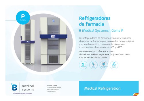 Refrigeradores de farmacia