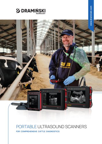 Portable ultrasound scanners for comprehensive cattle diagnostics