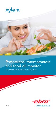 Professional thermometers and food oil monitor