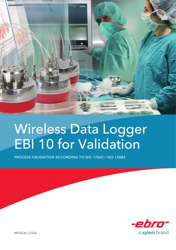 Wireless Data Logger EBI 10 for Validation