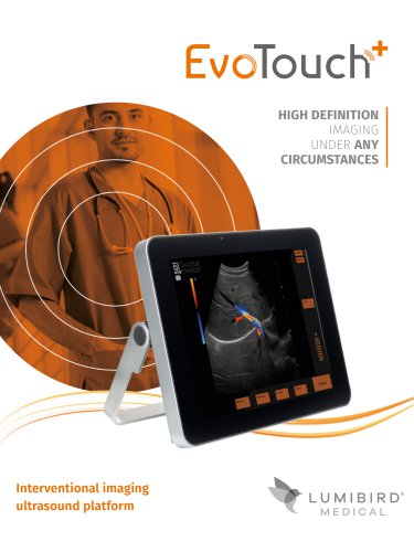 EvoTouch+: Interventional imaging  ultrasound platform