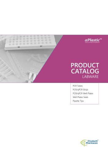 aPlastic consumables catalogue