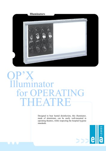 Op'X - X-ray film viewer for operating room