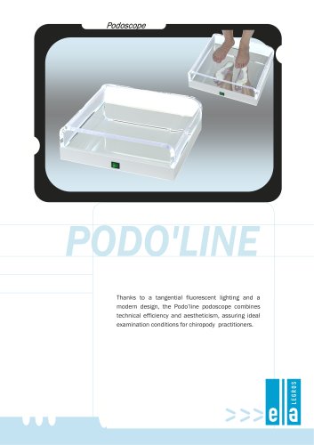 Podo'line podoscope