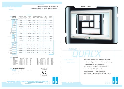 Qual'X - X-ray film viewer