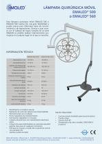 EMA-LED GmbH, Luces para sala de operaciones, Lámparas de reconocimiento, Sistemas de suspensión - 10