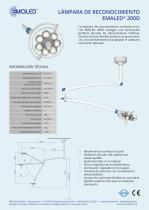 EMA-LED GmbH, Luces para sala de operaciones, Lámparas de reconocimiento, Sistemas de suspensión - 2