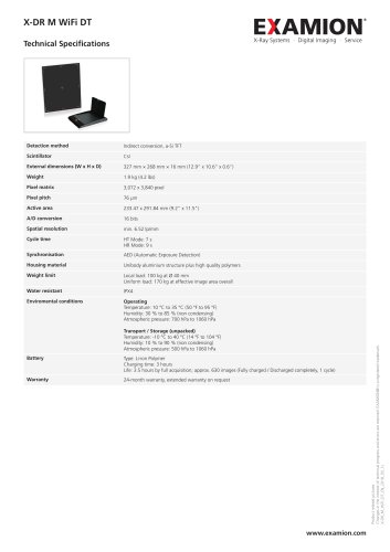 X-DR M WiFi DT