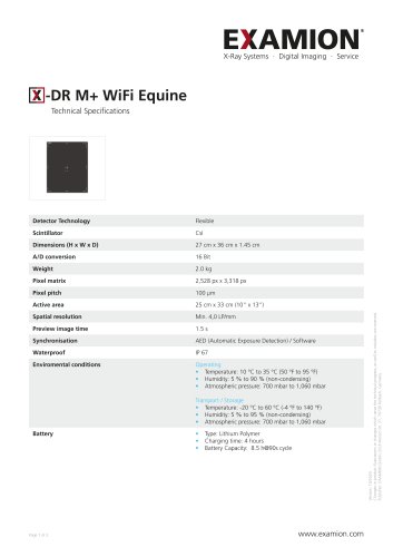 X-DR M+ WiFi Equine