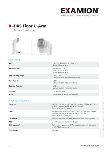 X-DRS Floor U-Arm