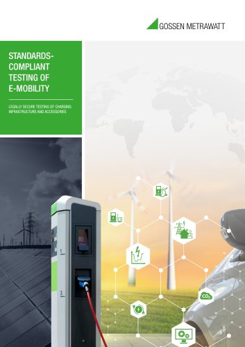 STANDARDSCOMPLIANT TESTING OF E-MOBILITY