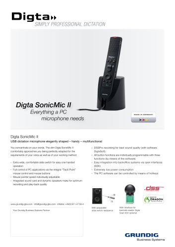 Digta SonicMic II