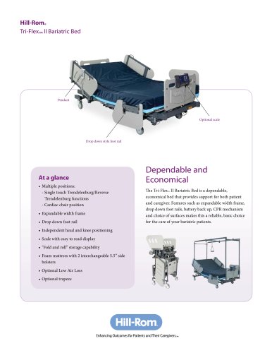 Tri-Flex™ II Bariatric Bed